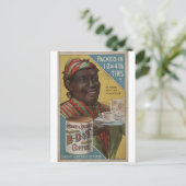 カルハートとブラザー祝ローストコーヒー ポストカード (スタンド正面)