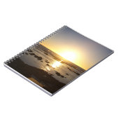 カルバリビーチサンセットスパイラルノート ノートブック (左側)