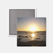 カルバリビーチサンセットマグネット マグネット (正面/裏面)