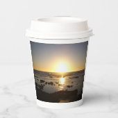 カルバリビーチサンセット 紙コップ (裏面)
