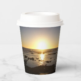 カルバリビーチサンセット 紙コップ