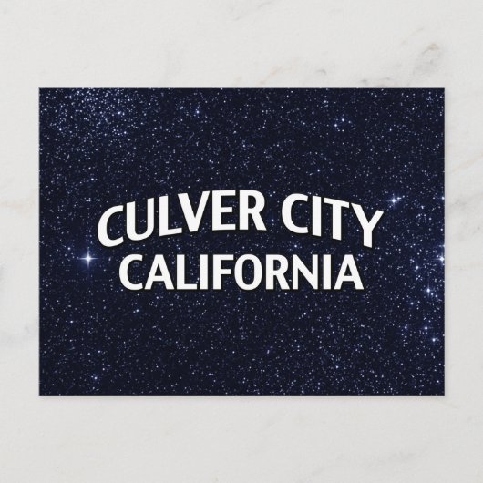カルバーシティカリフォルニア ポストカード (正面)
