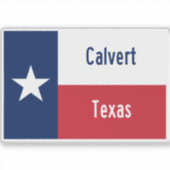 カルバートテキサス州 シール (正面)