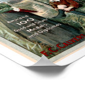 カルバート塞栓性軟膏広告ヴィンテージ ポスター (角)