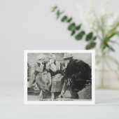 カルパチアのタイタニックの生存者 ポストカード (スタンド正面)