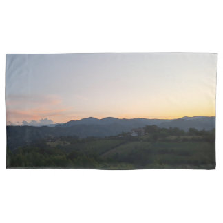 カルパチアの夕日 - ルーマニアの山岳写真 枕カバー