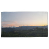 カルパチアの夕日 - ルーマニアの山岳写真 枕カバー (正面右)
