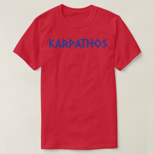 カルパトス2 Tシャツ (デザイン正面)