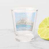カルビのコルシカ島の城塞 ショットグラス (裏面)