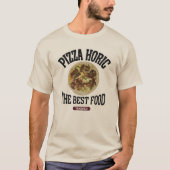 カルビピザ（ビンテージ風） Tシャツ (正面)