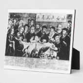 カルビンとルーサー(版木、銅版、版画) フォトプラーク (側面)
