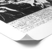 カルビンとルーサー(版木、銅版、版画) ポスター (角)