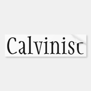 カルビン派 バンパーステッカー