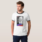 カルビン・クーリッジの野球カード Tシャツ (正面フル)