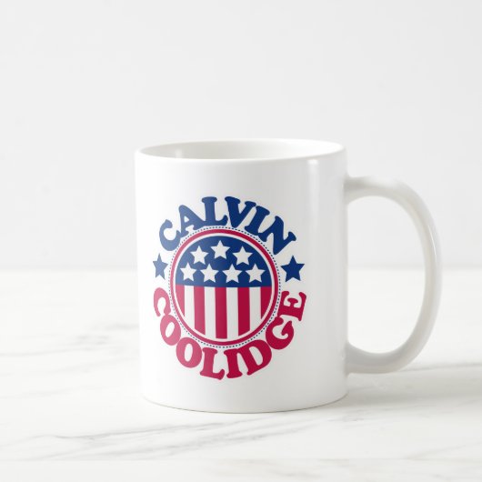 カルビン・クーリッジ米国の大統領 コーヒーマグカップ (右)