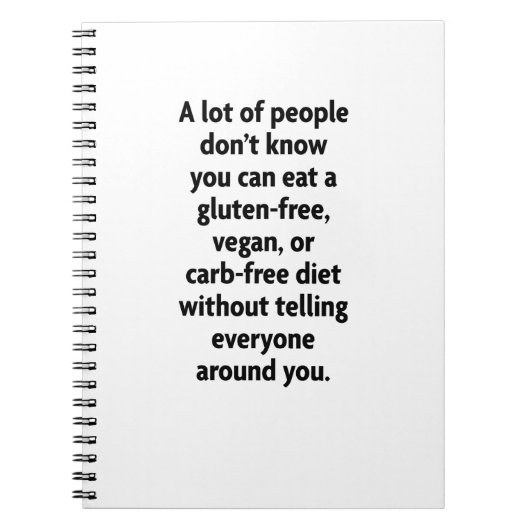 カルブのない ノートブック (正面)