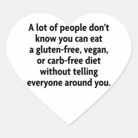 カルブのない ハートシール (正面)