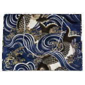 カルプ日本の抱き枕 ラージペーパーバッグ (正面)