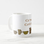 カルペコフェフマグ コーヒーマグカップ (正面左)