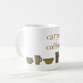 カルペコーヒーマグ コーヒーマグカップ (正面左)