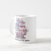 カルペッパーインスピルソームティーパトリオットアメリカファースト コーヒーマグカップ (正面左)
