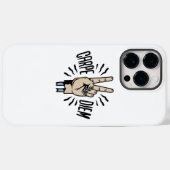 カルペディエムおもしろいレトロやる気を起こさせる引用文 Case-Mate iPhoneケース (裏面 (横))