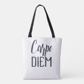 カルペディエムはデイブラックタイプを押収 トートバッグ (裏面)