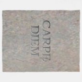 カルペディエムストーンフリースブランケット フリースブランケット (正面(横))