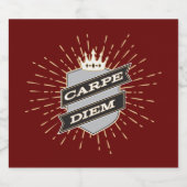 カルペディエムビールボトルラベル ビールラベル (シングルラベル)