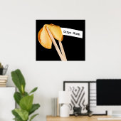 カルペディエムフォーチュンクッキー ポスター (ホームオフィス)