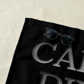 カルペディエムブラックビーチタオル ビーチタオル (インサイチュ)