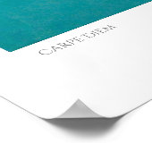 カルペディエムプリント ポスター (角)