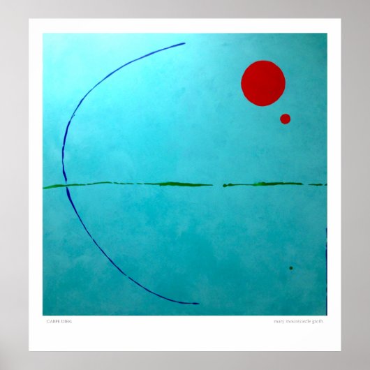 カルペディエムプリント ポスター (正面)