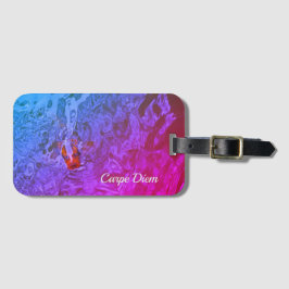 カルペディエムポンドフィッシュおもしろい写真 ラゲッジタグ