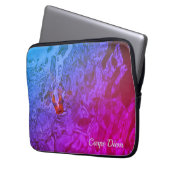 カルペディエムポンドフィッシュおもしろい写真 ラップトップスリーブ (正面左)