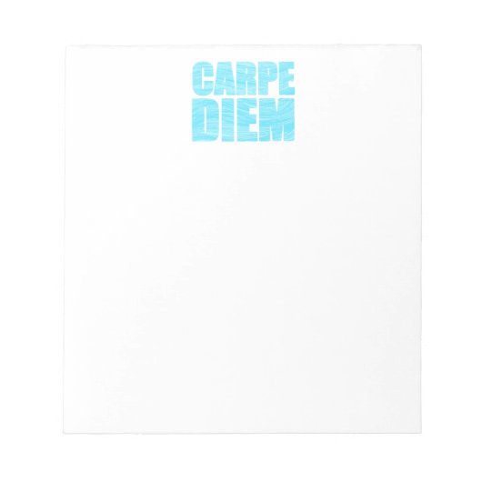 カルペディエムメモ帳 ノートパッド (正面)