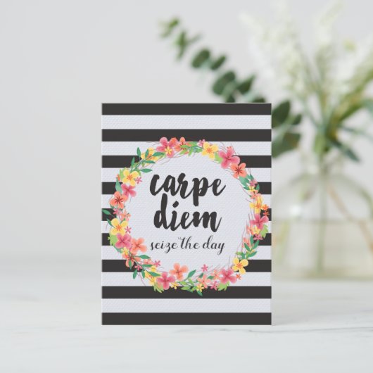 カルペディエム/シーズザデイ引用文 ポストカード (スタンド正面)