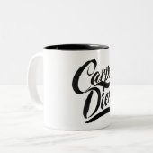 カルペディエム ツートーンマグカップ (正面左)