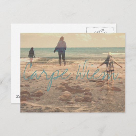 カルペディエム。 ポストカード (正面/裏面)