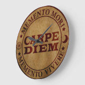 カルペディエム ラージ壁時計 (傾斜)