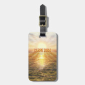 カルペディエム – 旅行インザサンセットカスタマイズ() ラゲッジタグ (正面縦)