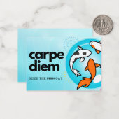 カルペディエム – 日を奪う！カード ノートカード (正面/裏面インサイチュ)