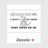 カルペパー・ミヌテメン国旗 シール (シート)