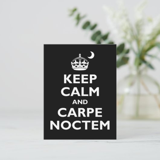 カルペ・ノクテム！ ポストカード (スタンド正面)