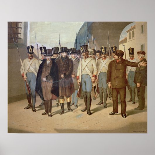 カルボナーリの逮捕 ポスター (正面)