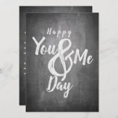 カルボードの外観で挨拶の記念日 (正面/裏面)