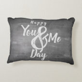 カルボードの外観で挨拶の記念日 アクセントクッション (裏面)