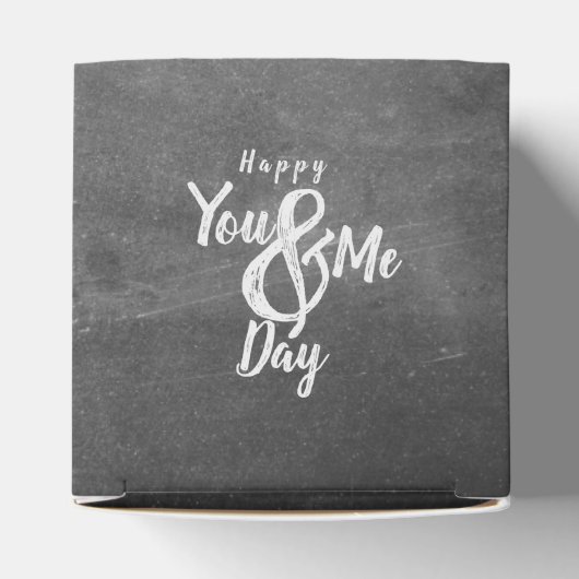 カルボードの外観で挨拶の記念日 フェイバーボックス (上部)