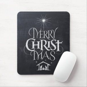 カルボードキメリーストマスクリスマス宗教的 マウスパッド