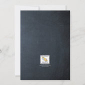 カルボードキ熱狂するルトホリデーパーティー招待状 招待状 (裏面)